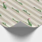 Cadeau Papier d'enveloppement de crocodile (Coin)