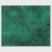 Cadeau Papier d'enveloppement de Damas de Goth, vert prof (Plat)