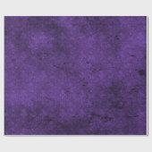 Cadeau Papier d'enveloppement de damas goth pourpre (Plat)