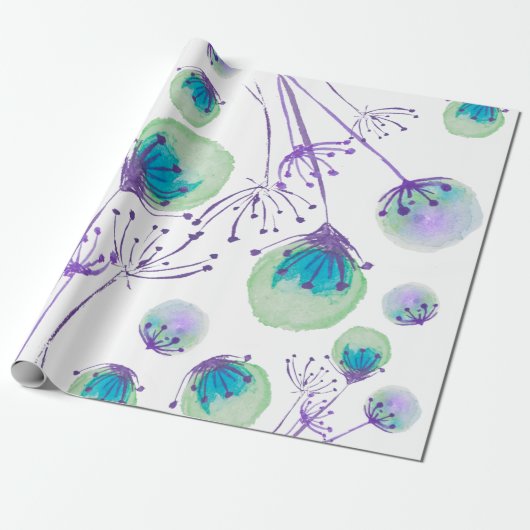 Cadeau Papier d'enveloppement de Dandelion (Déroulé)