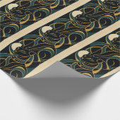 Cadeau Papier d'enveloppement de déesse de chat Bastet (Coin)