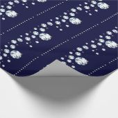 Cadeau Papier d'enveloppement de diamants (Coin)
