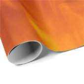 Cadeau Papier d'enveloppement de divorce à flamme (Coin rond)