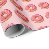 Cadeau Papier d'enveloppement de Donut (Coin rond)