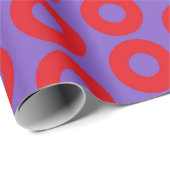 Cadeau Papier d'enveloppement de Donut de Pêcheur (Coin rond)