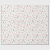 Cadeau Papier d'enveloppement de douche pour bébé (Plat)