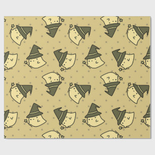 Cadeau Papier d'enveloppement de fantôme mignon