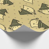 Cadeau Papier d'enveloppement de fantôme mignon (Coin)