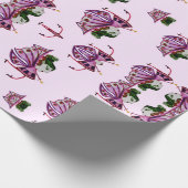 Cadeau papier d'enveloppement de fée de prune (Coin)