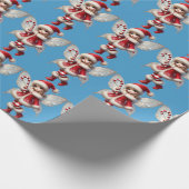 Cadeau Papier d'enveloppement de fées de Noël (Coin)