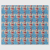 Cadeau Papier d'enveloppement de fées de Noël (Plat)