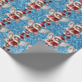Cadeau Papier d'enveloppement de fées de Noël (Coin)