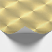 Cadeau Papier d'enveloppement de feuilles d'or (Coin)