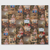 Cadeau Papier d'enveloppement de films de Noël (Plat)