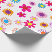 Cadeau Papier d'enveloppement de fleur (Coin)
