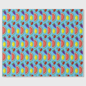 Cadeau Papier d'enveloppement de fruits mélangés (Plat)