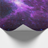 Cadeau Papier d'enveloppement de galaxie violet (Coin)