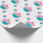 Cadeau Papier d'enveloppement de gâteau d'anniversaire (Coin)