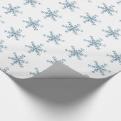 Cadeau Papier d'enveloppement de glamour de vacances - bl (Coin)