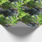 Cadeau Papier d'enveloppement de Gorilla (Coin)