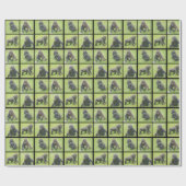 Cadeau Papier d'enveloppement de Gorilla (Plat)