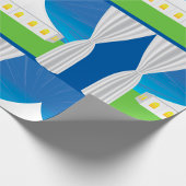 Cadeau Papier d'enveloppement de grandes tentes blanches