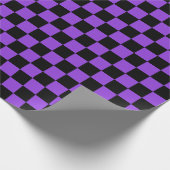 Cadeau Papier d'enveloppement de grands chèques en noir e (Coin)