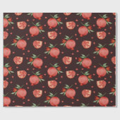 Cadeau Papier d'enveloppement de grenade (Plat)