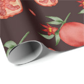 Cadeau Papier d'enveloppement de grenade (Coin rond)