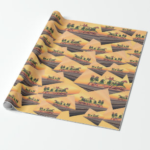 Cadeau Papier d'enveloppement de guerrier assyrien