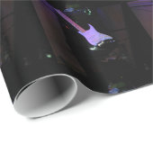 Cadeau Papier d'enveloppement de guitare électrique (Coin rond)