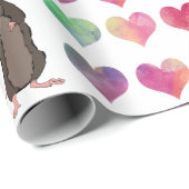 Cadeau Papier d'enveloppement de haut de gamme (Coin rond)