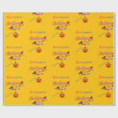 Cadeau Papier d'enveloppement de jardin d'enfants (Plat)