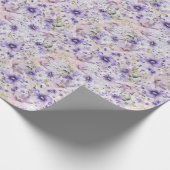 Cadeau Papier d'enveloppement de jardin pourpre (Coin)