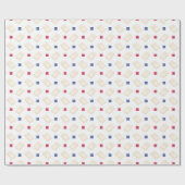 Cadeau Papier d'enveloppement de jeu de Cornhole (Plat)