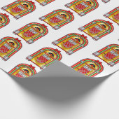 Cadeau Papier d'enveloppement de juke-box de Noël (Coin)