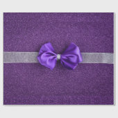 Cadeau Papier d'enveloppement de la corne violette (Plat)