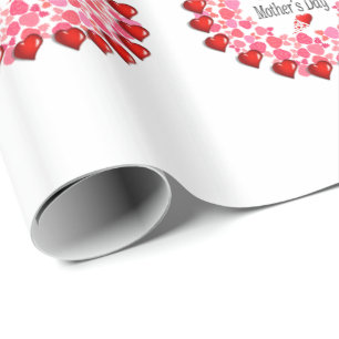 Cadeau Papier d'enveloppement de la fête des mères