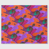 Cadeau Papier d'enveloppement de la Majesté active (Plat)