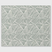 Cadeau Papier d'enveloppement de la marque de hachage ver (Plat)