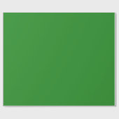 Cadeau Papier d'enveloppement de la matière verte de la f (Plat)