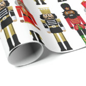 Cadeau Papier d'enveloppement de la position du soldat de (Coin rond)