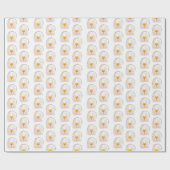 Cadeau Papier d'enveloppement de la première sainte commu (Plat)