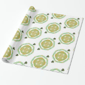 Cadeau Papier d'enveloppement de la Saint-Patrick (Déroulé)