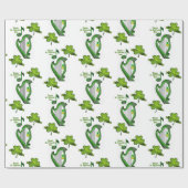 Cadeau Papier d'enveloppement de la Saint-Patrick (Plat)