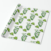 Cadeau Papier d'enveloppement de la Saint-Patrick (Déroulé)