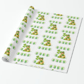 Cadeau Papier d'enveloppement de la Saint-Patrick (Déroulé)