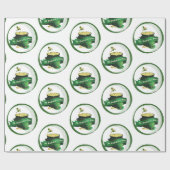 Cadeau Papier d'enveloppement de la Saint-Patrick (Plat)