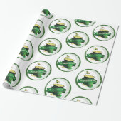 Cadeau Papier d'enveloppement de la Saint-Patrick (Déroulé)