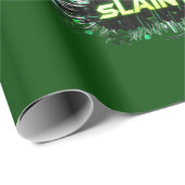 Cadeau Papier d'enveloppement de la Saint-Patrick (Coin rond)